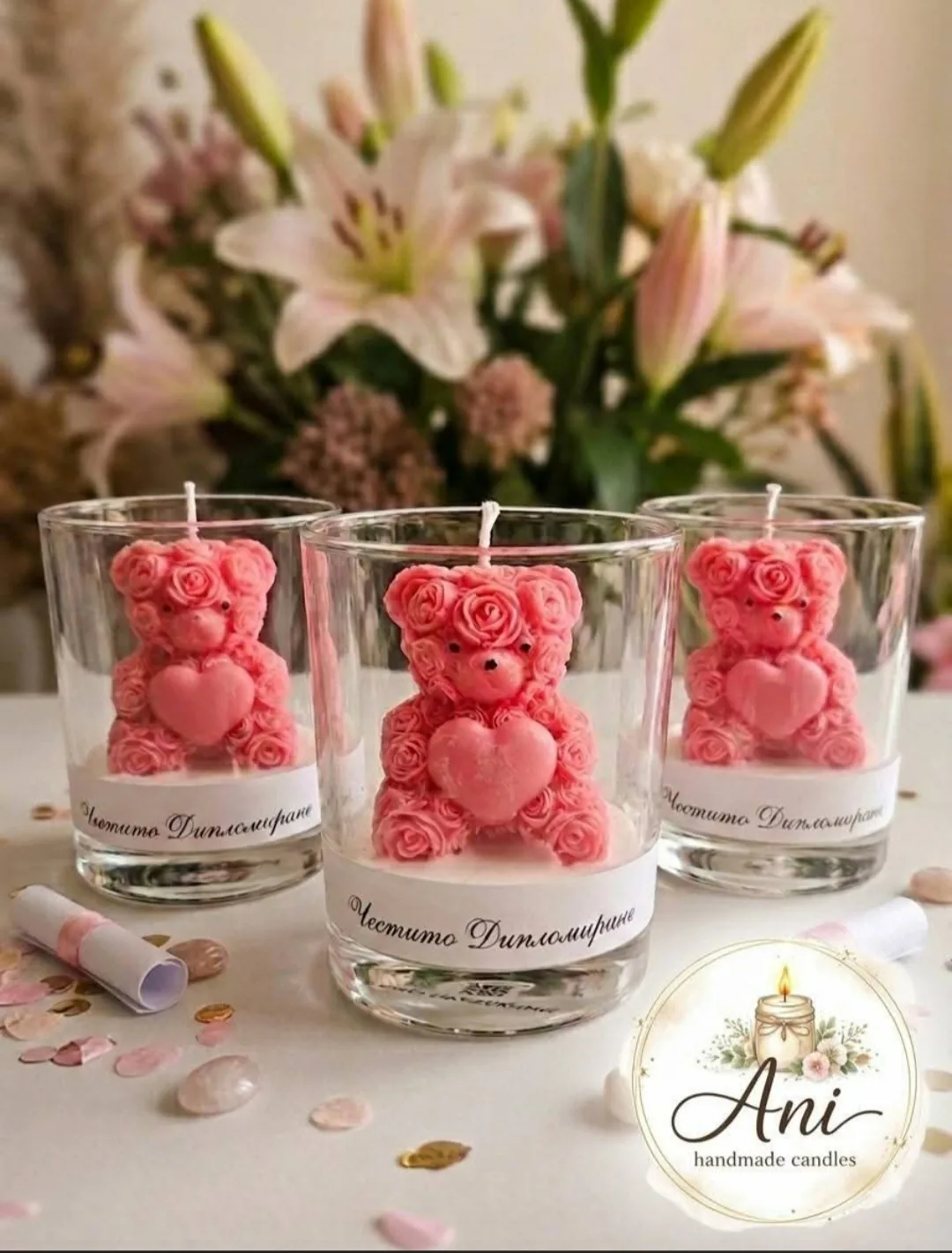 Свещи и ароматни букети в цялата България – Ani Handmade Candles - ръчно изработени ароматни свещи – снимка 2