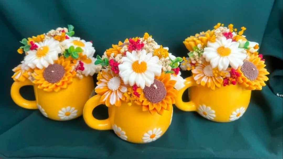 Свещи и ароматни букети в цялата България – Desi's handmade creations - ръчно изработени свещи и ароматни бу… – снимка 3