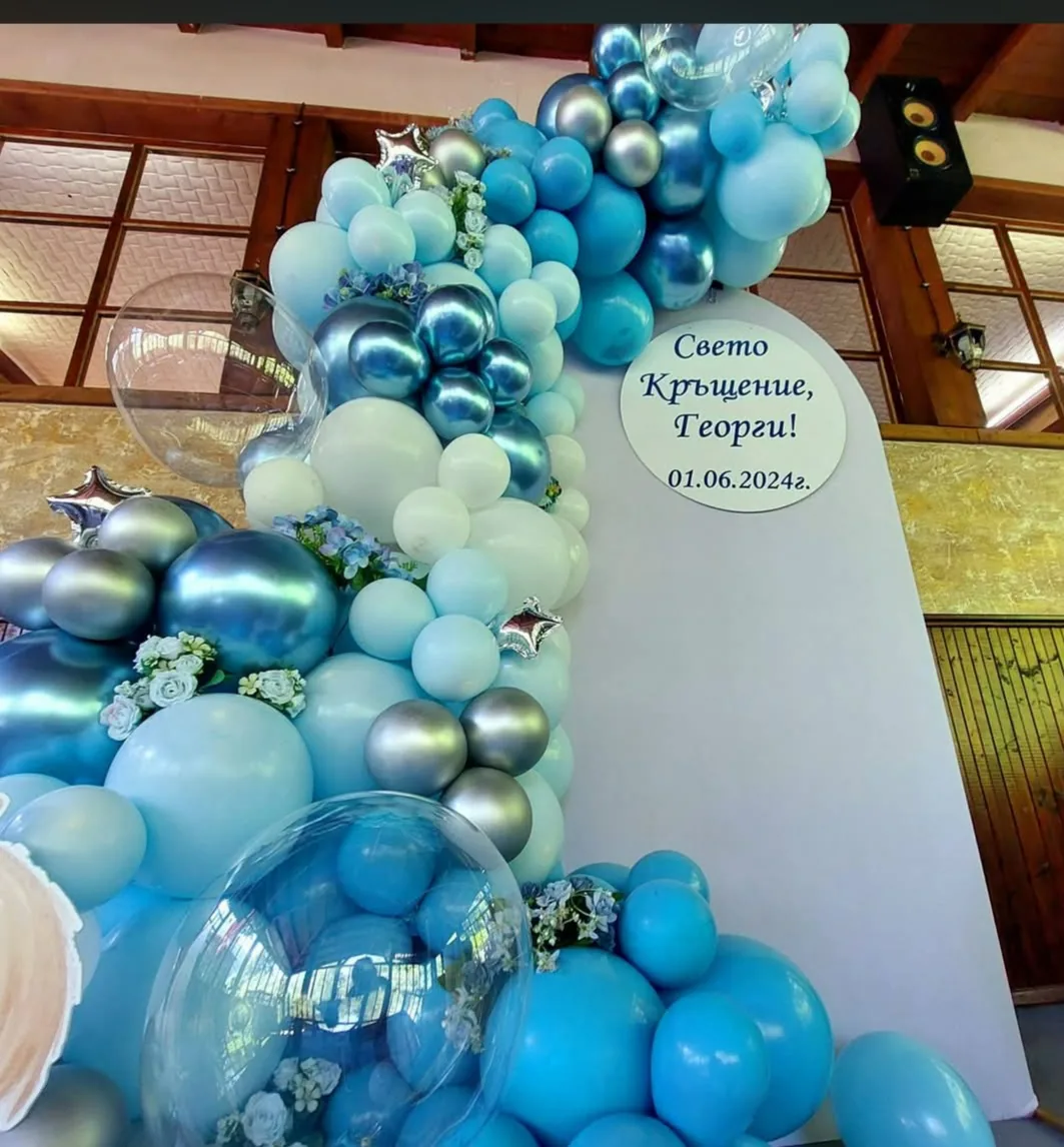 Украса и декорации за кръщене в Пловдив – DelTa Celebration - украса и декорации – снимка 3