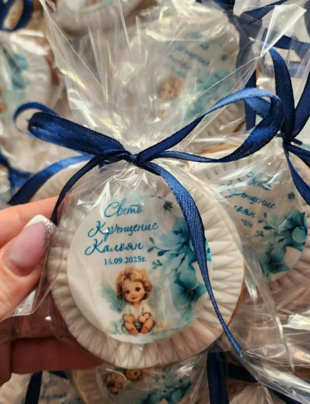 Кръщене - подаръци за гости в цялата България – CreaGifts - ръчно изработени картички и сувенири – снимка 2