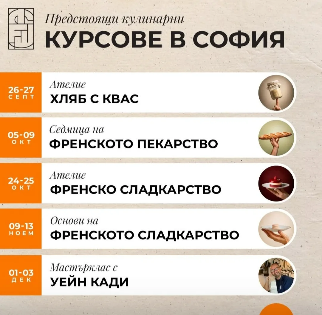 Обучения и работилници за възрастни в София – Sharena Fabrika - кулинарни курсове в София – снимка 2