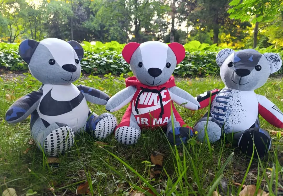 Изделия от дрехи със спомен в цялата България – Arkudito - memory bear and keepsakes |Текстилни подаръци от… – снимка 4