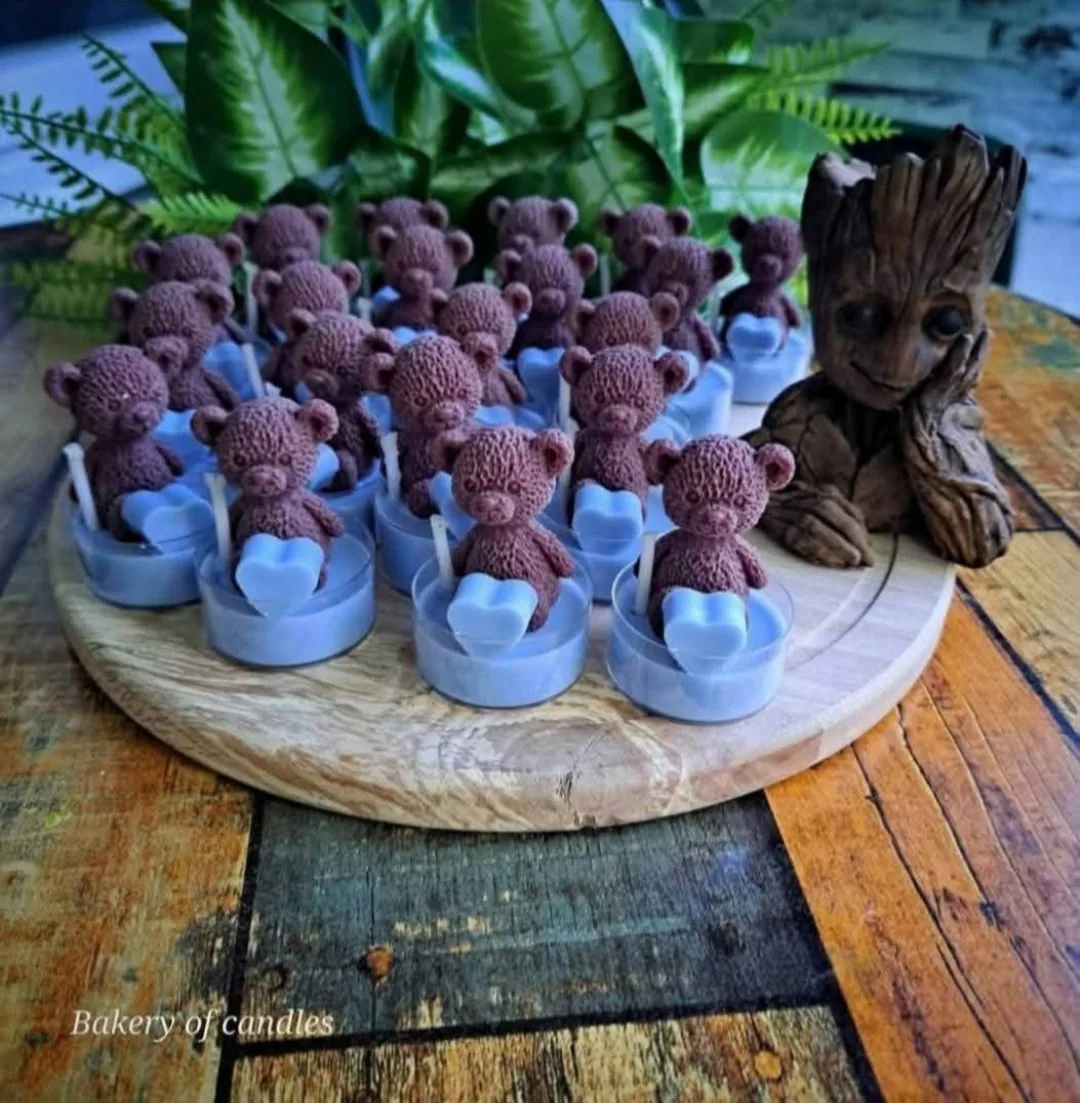 Кръщене - подаръци за гости в цялата България – Bakery of Candles – ръчно изработени ароматни свещи – снимка 3