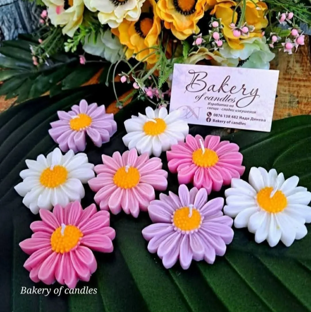 Кръщене - подаръци за гости в цялата България – Bakery of Candles – ръчно изработени ароматни свещи – снимка 7