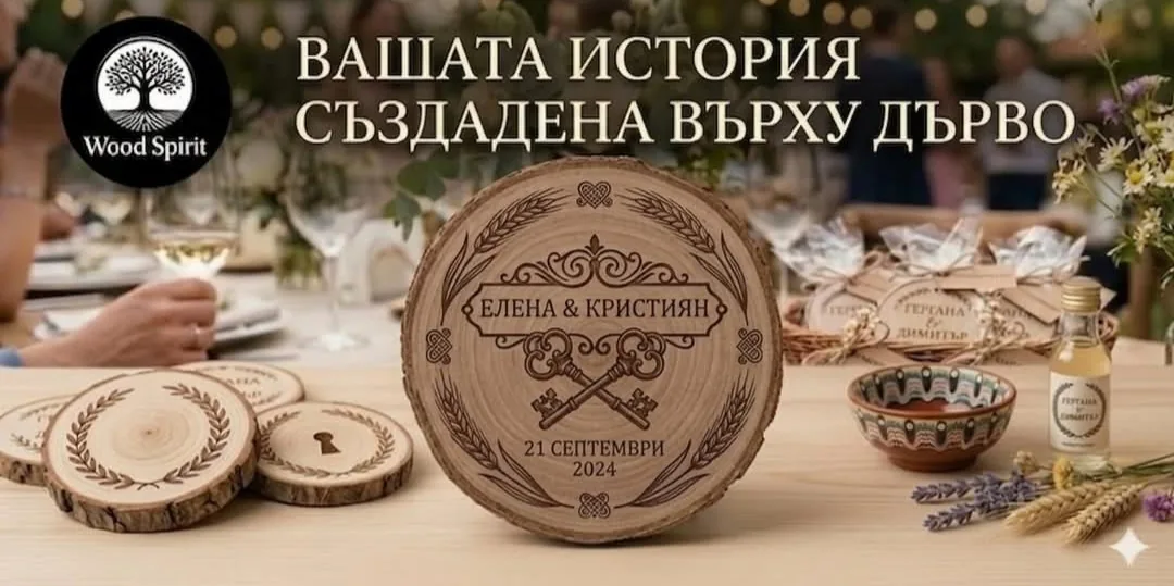 Изделия от дърво, камък и различни материали в цялата България – Wood Spirit – гравирани подаръци и изделия… – снимка 4