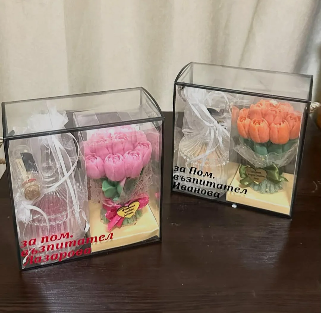 Кръщене - подаръци за гости в Варна – Kremi's Candles – ръчно изработени ароматни свещи – снимка 10