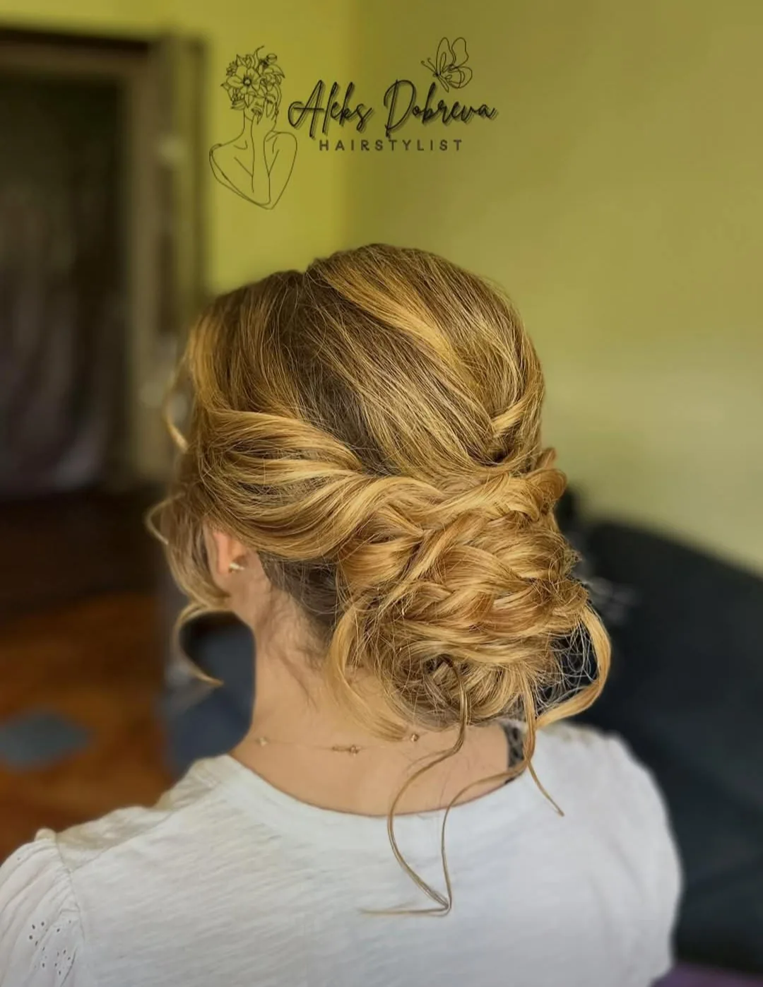 Празничен грим и красота в София – HairStyle by Aleks Dobreva – официални и празнични прически в София – снимка 7