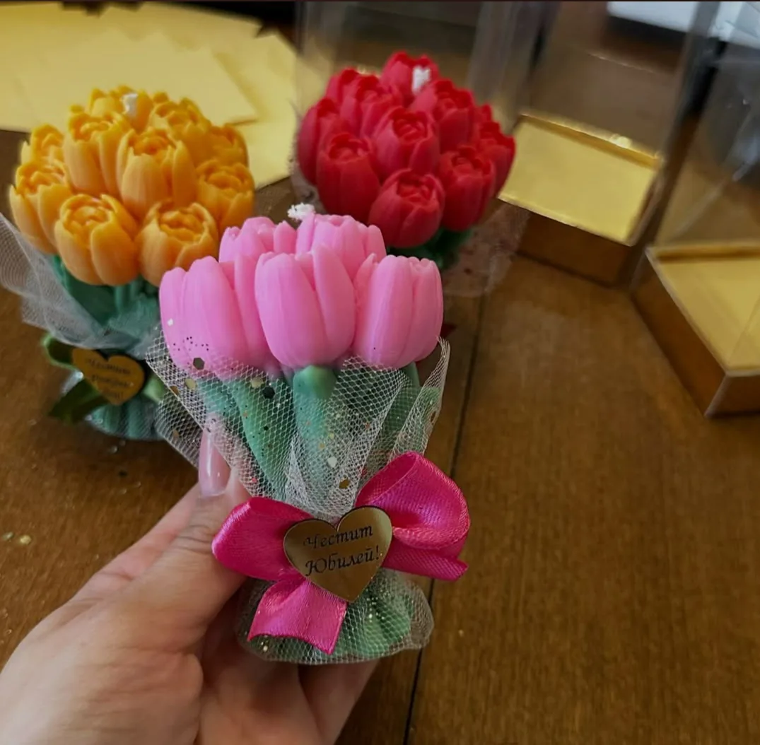 Свещи и ароматни букети в цялата България – Kremi's Candles – ръчно изработени ароматни свещи и подаръци – снимка 4