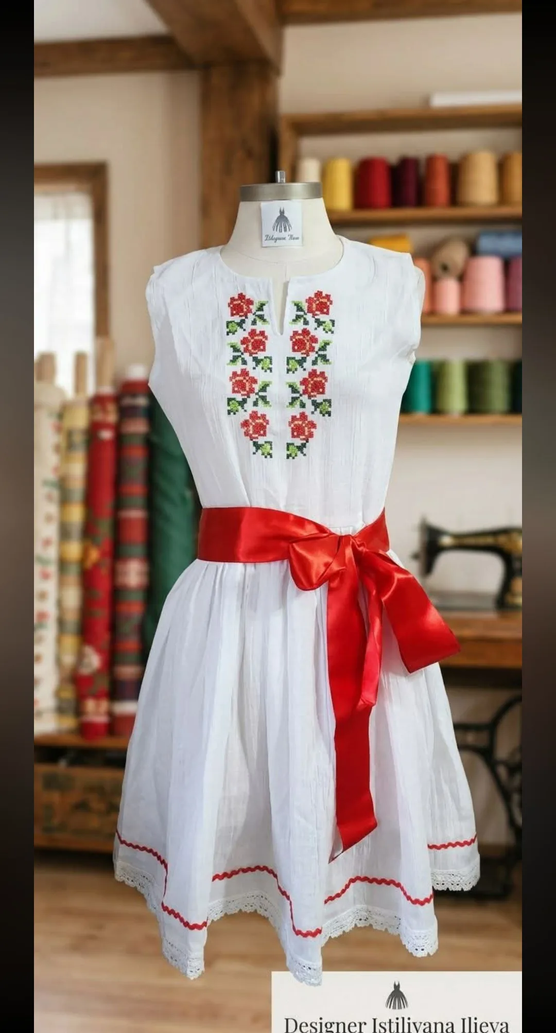 Български носии, шевици и фолклорни изделия в цялата България – Designer Istiliyana Ilieva – дизайнерски обл… – снимка 2