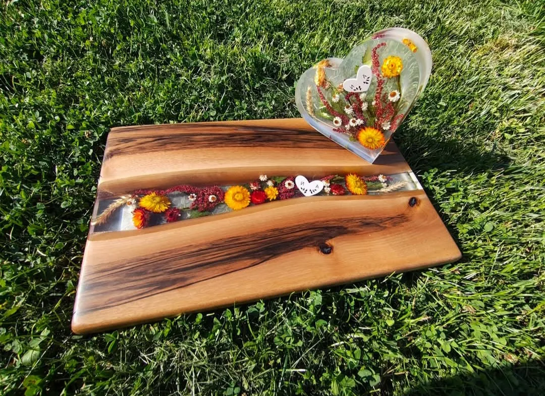 Сватбени аксессуари в Пловдив – Epoxy Art Craft Angel – запазване на булчински букет в епоксидна смола – снимка 6
